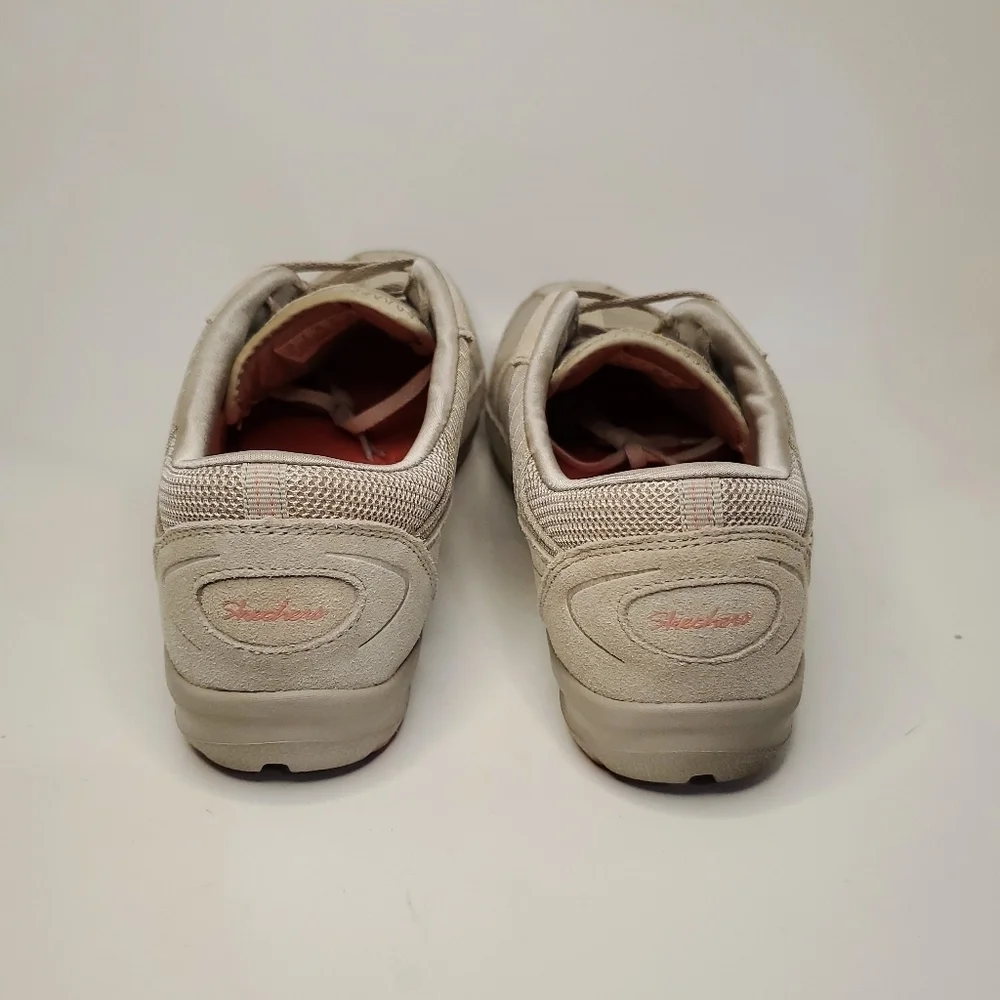 SKECHERS Women's Dreamchaser Sneakers - Beige 2 - Picture 4 of 8